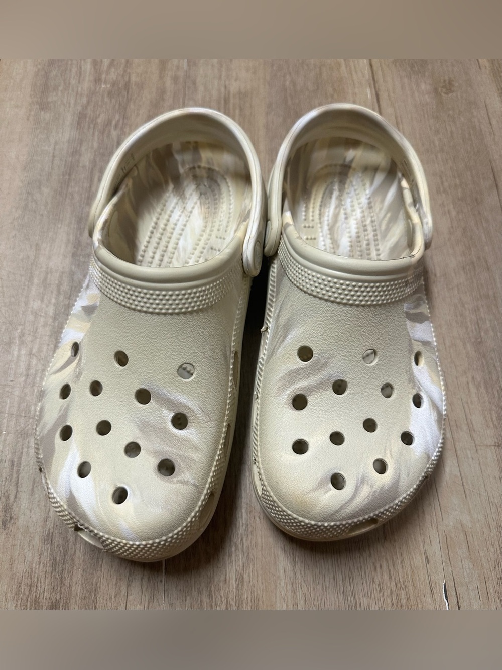 Crocs Unisex-Adult Classic Marbled Tie-dye Clog Women’s 8 Men’s 6 - Picture 5 of 9